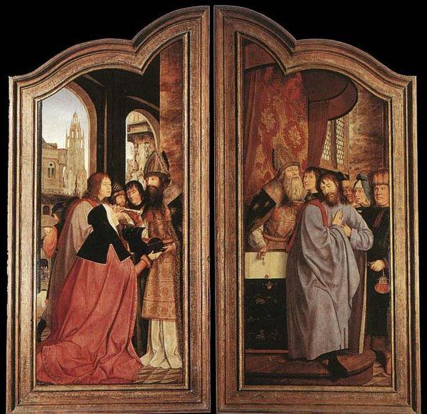 MASSYS, Quentin St Anne Altarpiece oil painting image